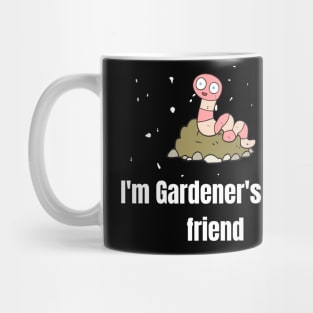 I'm Gardeners's best friend - Black Mug